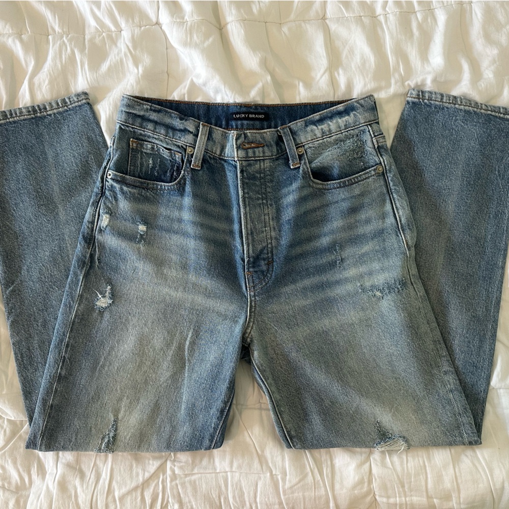 Lucky Brand Women's High Rise Mom Jeans - size 6/28